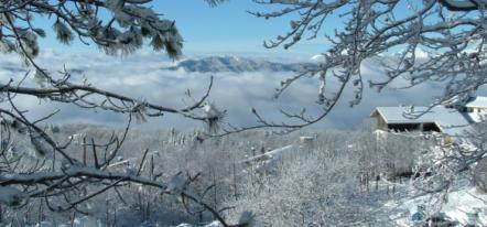 Cutigliano., paesaggio invernale